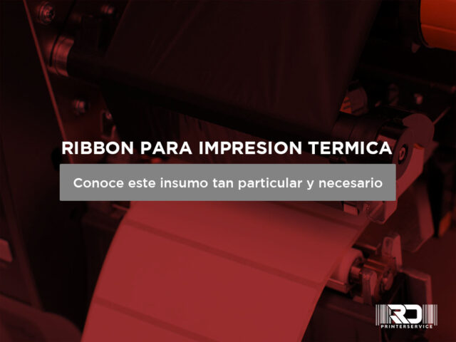 ribbon para impresión termica