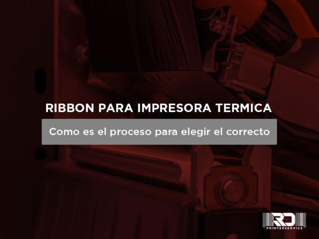 ribbon para impresora termica