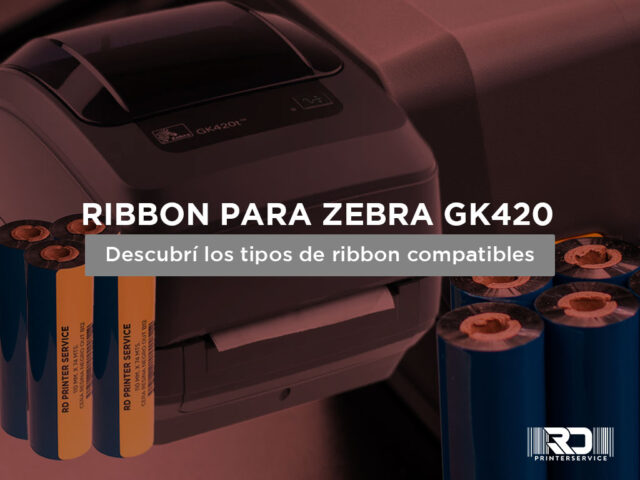 Ribbon para zebra gk420