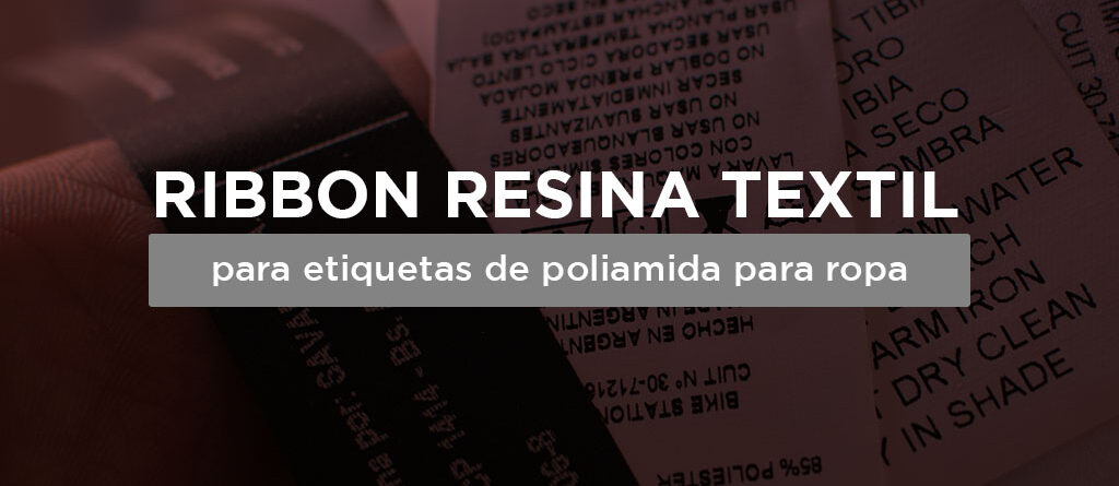 Ribbon resina textil