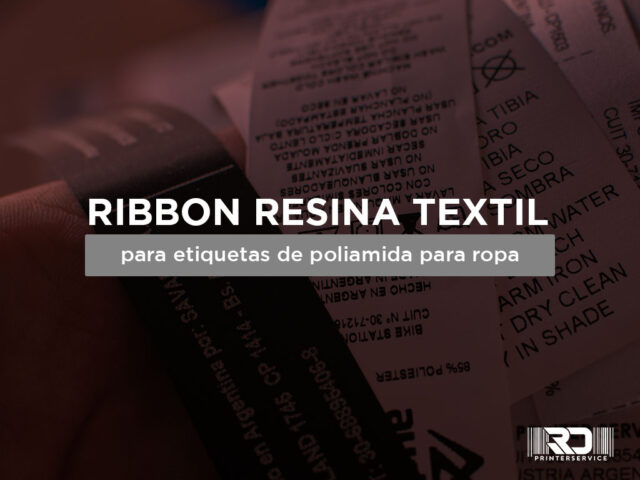 Ribbon resina textil