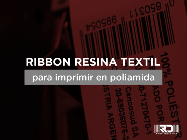 é ribbon resina textil para imprimir
