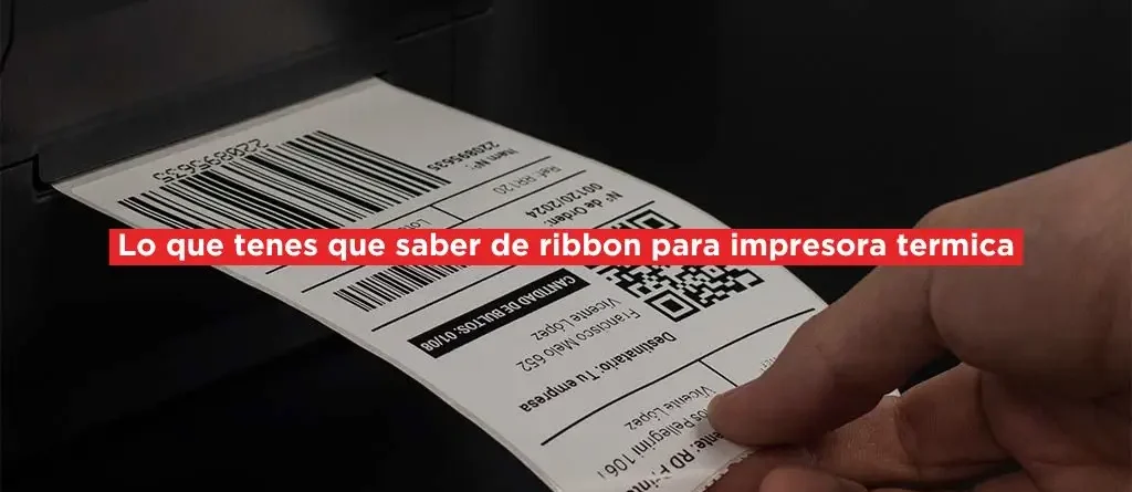 ribbon para impresora termica