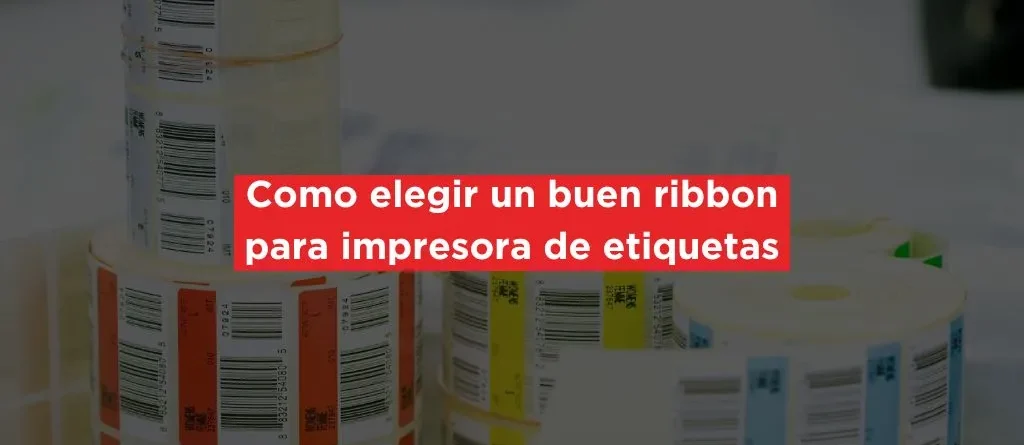 ribbon para impresora de etiquetas