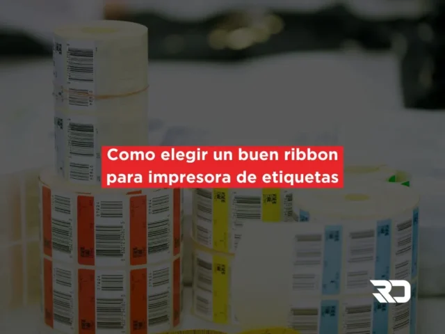 ribbon para impresora de etiquetas