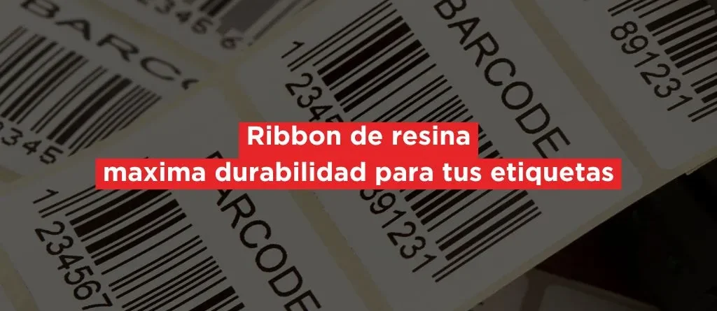 ribbon de resina