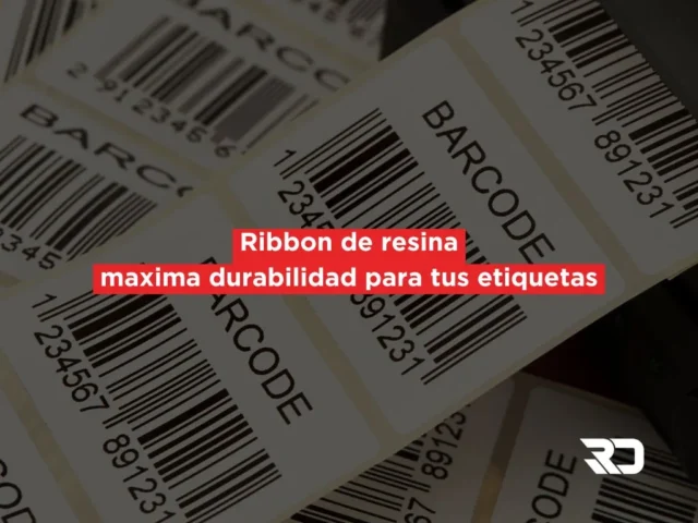 ribbon de resina