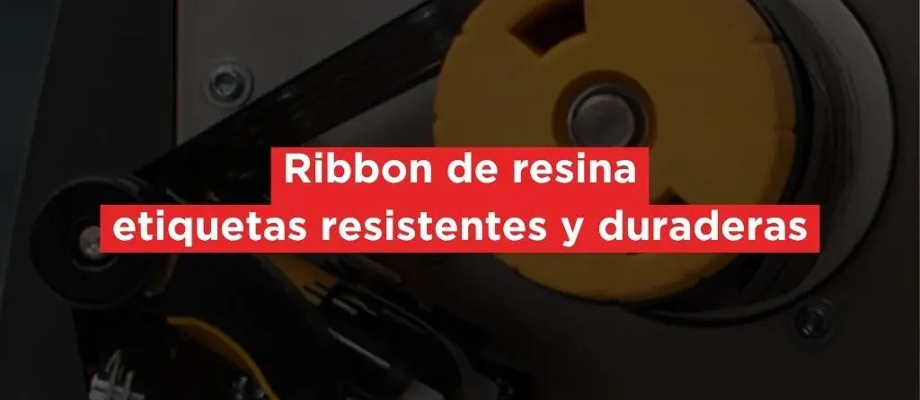 Ribbon de resina