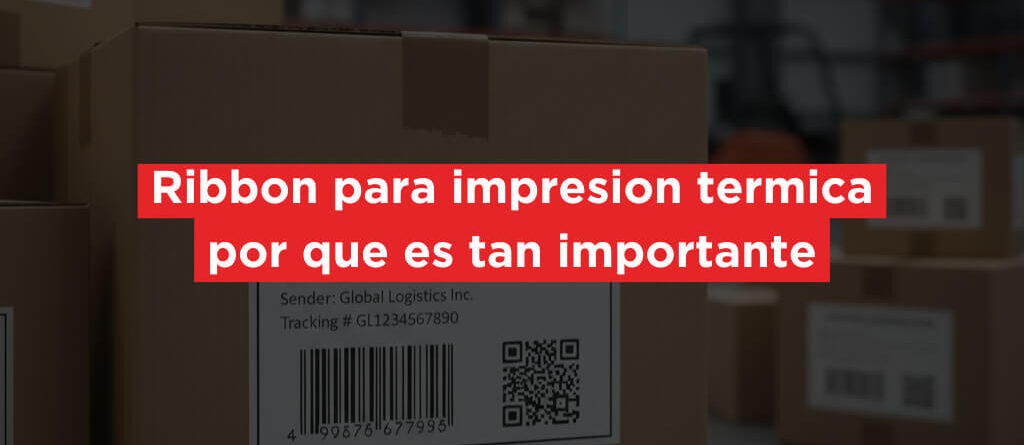 Ribbon para impresion termica